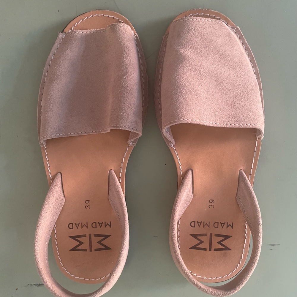 Suede flats